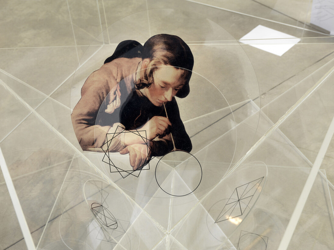 Alfa (Un autore senza nome) [Alpha (An Author without Name)] (detail), 2004, Mixed media, 70 x 122 x 122 cm, Collection of the artist / Courtesy Marian Goodman Gallery, New York © Giulio Paolini