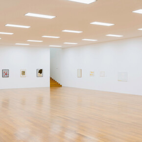 Henrik Olesen and Isidore Isou, Demons are tearing me apart, exhibition view. Courtesy of Kunstmuseum Liechtenstein with Hilti Art Foundation