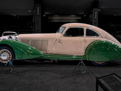  Mercedes-Benz 500K. 1934 “Autobahn Kurier”. El último que aun existe, Iran
