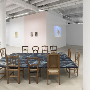 Varios artistas, There is a timbre of voice, vista de exhibición. Cortesía de la Galería Prats Nogueras Blanchard Barcelona/Madrid. Fotos por Roberto Ruiz