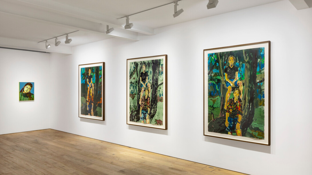 Claire Tabouret. Courtesy of Galerie Perrotin