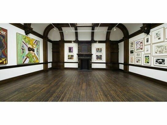 Peter Doig, Winter Garden Installation view, Courtesy Michael Werner Gallery, New York and London