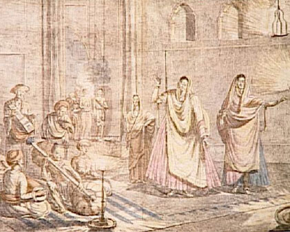 Trésors de la bibliothèque. Courtesy of Musée Guimet