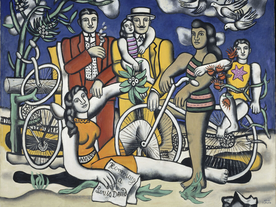 Fernand Léger, Les Loisirs - Hommage à Louis David, 1948-1949