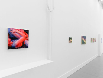 JD Raenbeau, At home with you, exhibition view. Courtesy of Clamp 