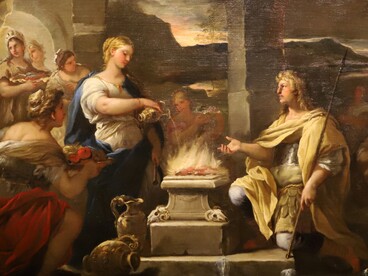 Luca Giordano, Ulisse e Calipso, 1675, Accademia dei Concordi, Rovigo, Italia