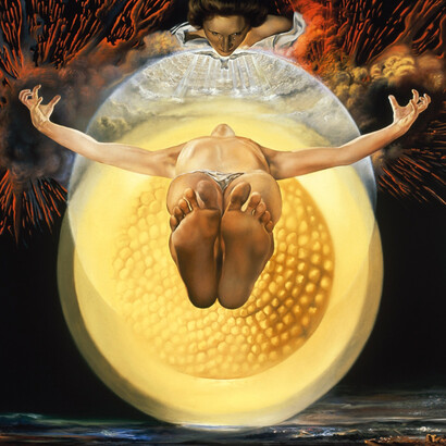 Salvador Dalí; Piedad, 1958, Colección Pérez Simón, México (detalle)