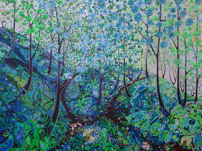 Katie Allen - Nicholaston Woods, Summer 100x75