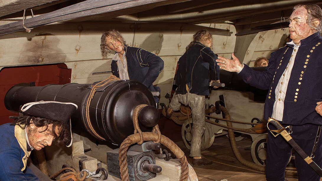 The Gun Deck. Courtesy of Sjöhistoriska museet