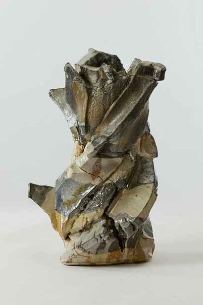 Shozo Michikawa,
Natural Ash Sculptural Form,
2020. Courtesy of the artist and HB381 Gallery