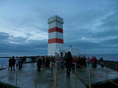 Part of the festival site  
