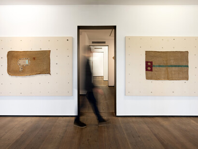 Marta Barrenechea, Love is to be foolish together, exhibition view. Courtesy of Rafael Pérez Hernando Gallery
