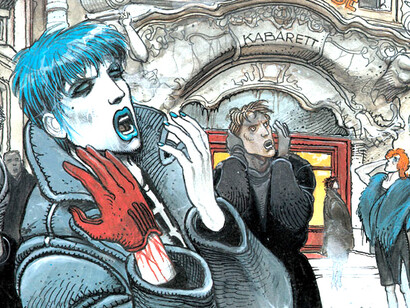 The Nikopol Trilogy, published in three parts from 1980 to 1992, is a French science fiction graphic novel series created by Yugoslav-born artist Enki Bilal