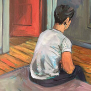 Marcus Dunn, Not dark yet, 2023. Courtesy of Tracey Morgan Gallery