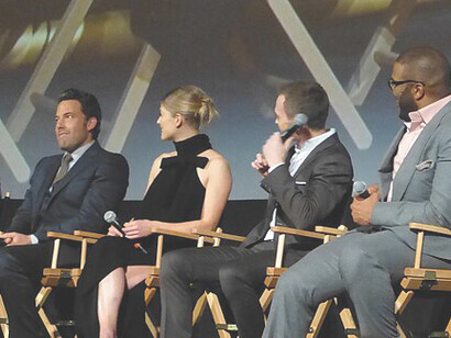 Gone Girl Premiere at the 52nd New York Film Festival, October 2014, Rosamund Pike, Ben Affleck, Neil Patrick Harris and Tyler Perry