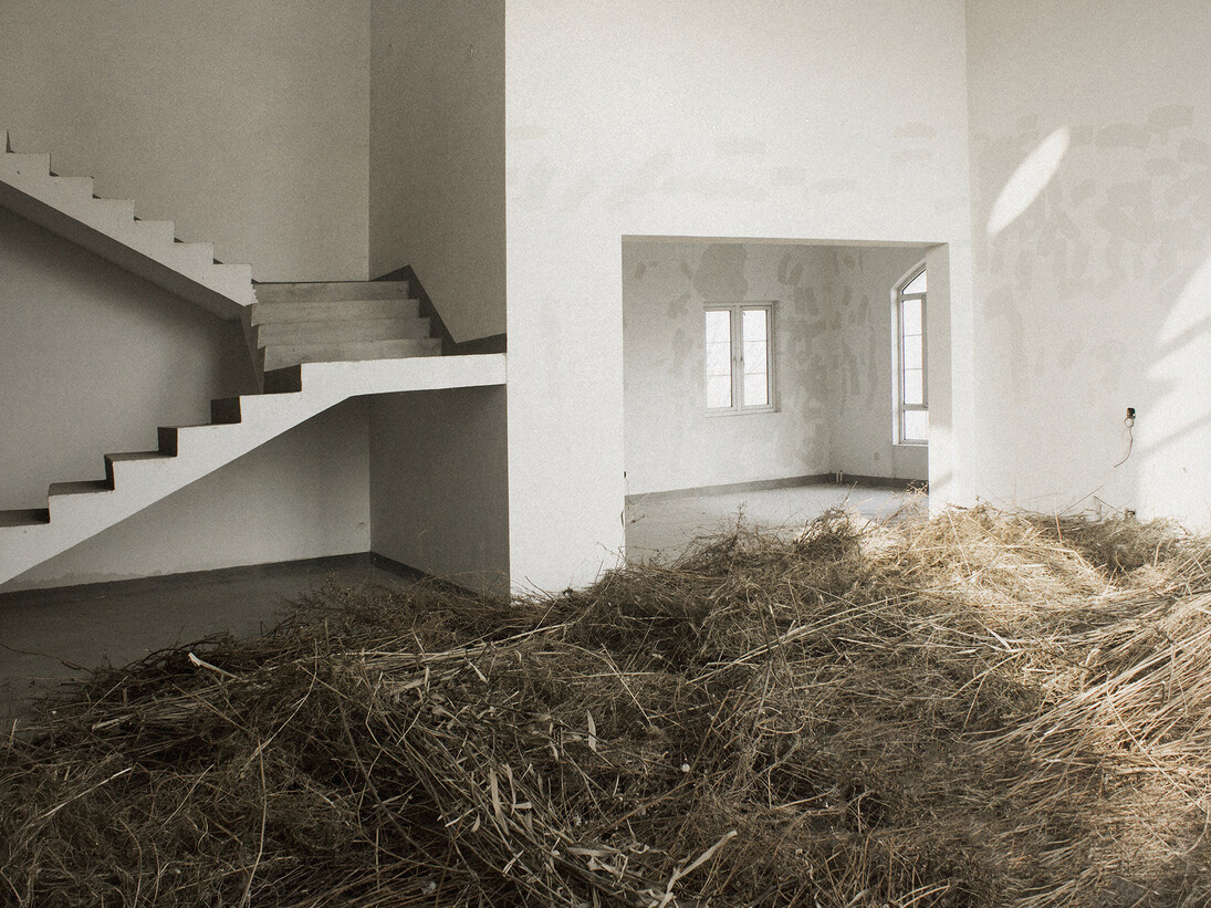 Andi Schmied, “Grass House”, 2014, © Andi Schmied,
Courtesy Daniel Blau