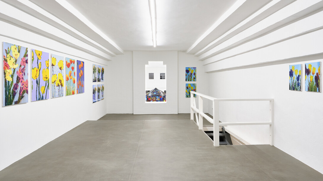Andee Collard, The machine garden, exhibition view. Courtesy of Lowell Ryan Projects