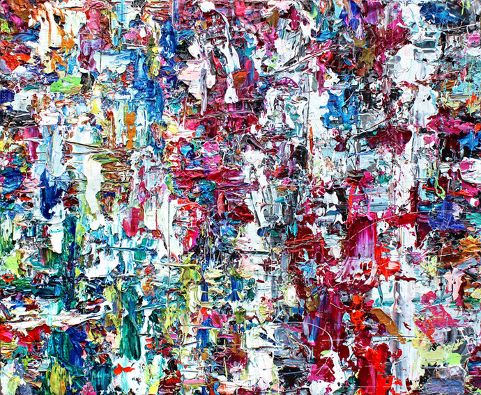 Adam Cohen, Clairvoyant, 2015, 41" X 49" 