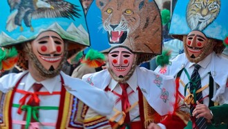 Disfraces típicos en el entroido gallego