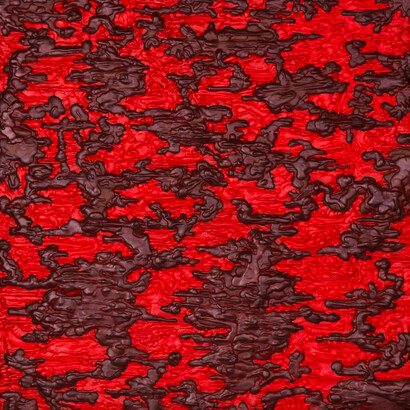 Perucchetti's controlled, bold use of primary colours and three-dimensional forms results in striking, questioning landscapes that toy with notions of movement and stasis