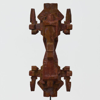 Pierre Gaignard, Bestiaire paramétrique (Lézard, random seed 1024), 2025. Courtesy of Galerie Eric Mouchet 