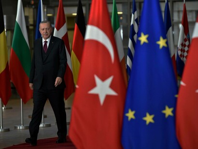 Recep Tayyip Erdoğan is the president of Turkey and hopes to one day be a member of the EU
