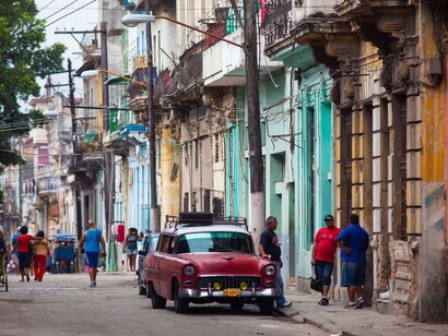 Calle de La Habana Vieja, Cuba
