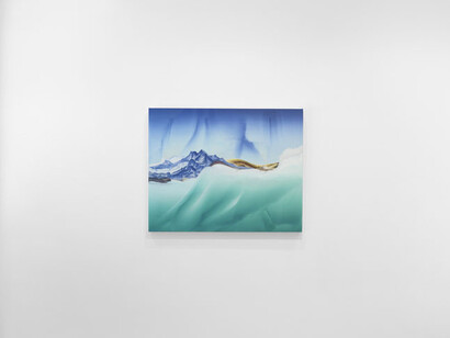 Elliott Green, Lost horizon, exhibition view. Courtesy of Miles McEnery Gallery