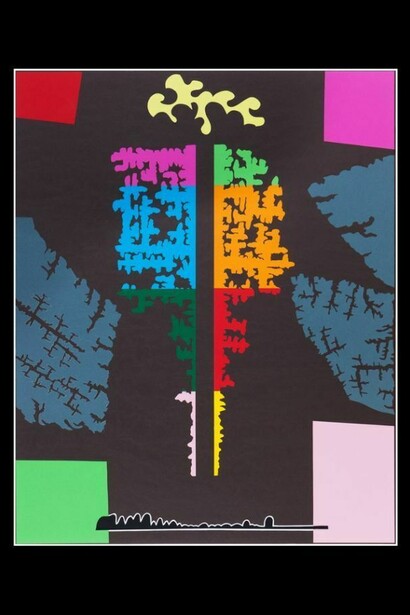Fragmentation Series Nr 2. 101 x 81,5 cm, August 2011  
