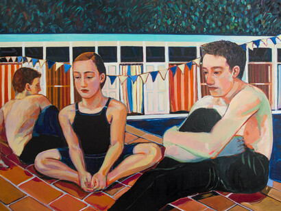 Corn Shuk Mei Ho_Night Swimmers_76x101.5cm