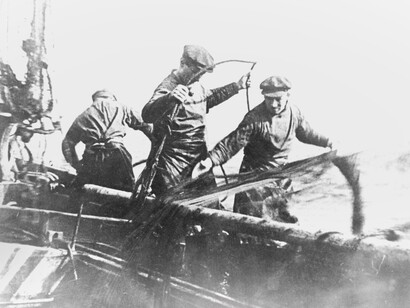 Imagen de la película 'Drifters' (1929) dirigida por John Grierson