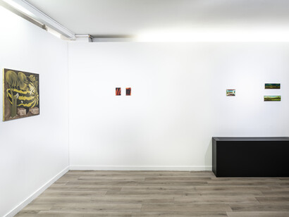 Artisti vari, The garden of forking paths, vista della mostra. Per gentile concessione di Tube Culture Hall