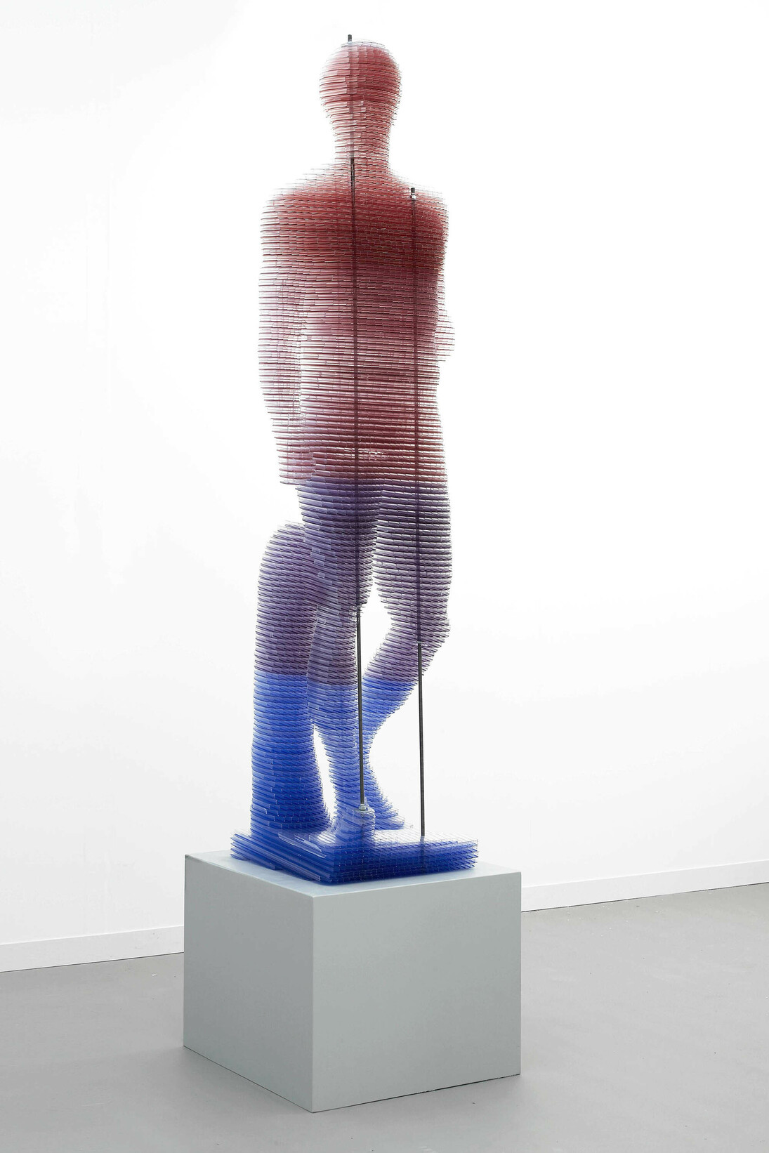 Matthew Darbyshire, CAPTCHA, 2015, Multi-wall polycarbonate, silicone and steel armature, Courtesy of the Speyer Family Collection, New York