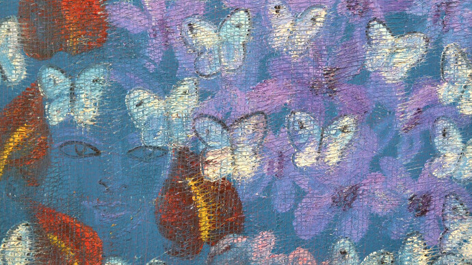 Hunt Slonem. Courtesy of Madelyn Jordon Fine Art