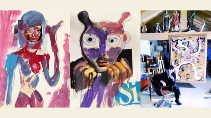 Ivan Cattaneo, opere e studio, courtesy of the artist