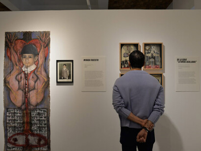 Raúl Avellaneda, We are nothing more than a piece of meat, exhibition view. Courtesy of El Dorado Space