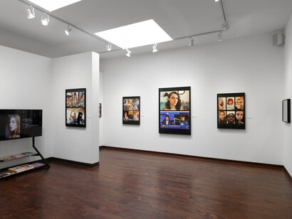 Lauren Greenfield, Social studies, exhibition view. Courtesy of Fahey/Klein Gallery