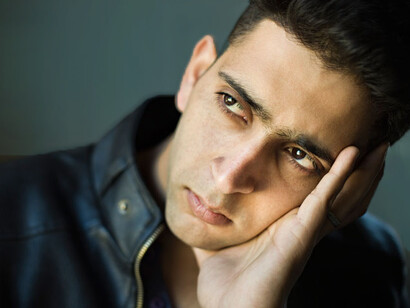 A man over worried and looking sad and depressed. It is not a weakness to demonstrate vulnerability to your friends and family