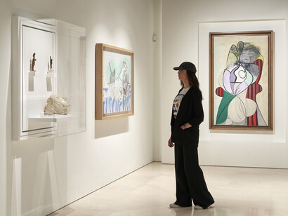 Pablo Picasso: estructuras de la invención. La unidad de una obra, vista de exhibición. Cortesía del Museo Picasso Málaga