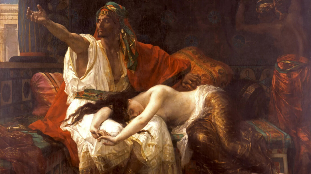 Alexandre Cabanel Thamar (détail), 1875. Avec l'aimable autorisation du musée d’Orsay