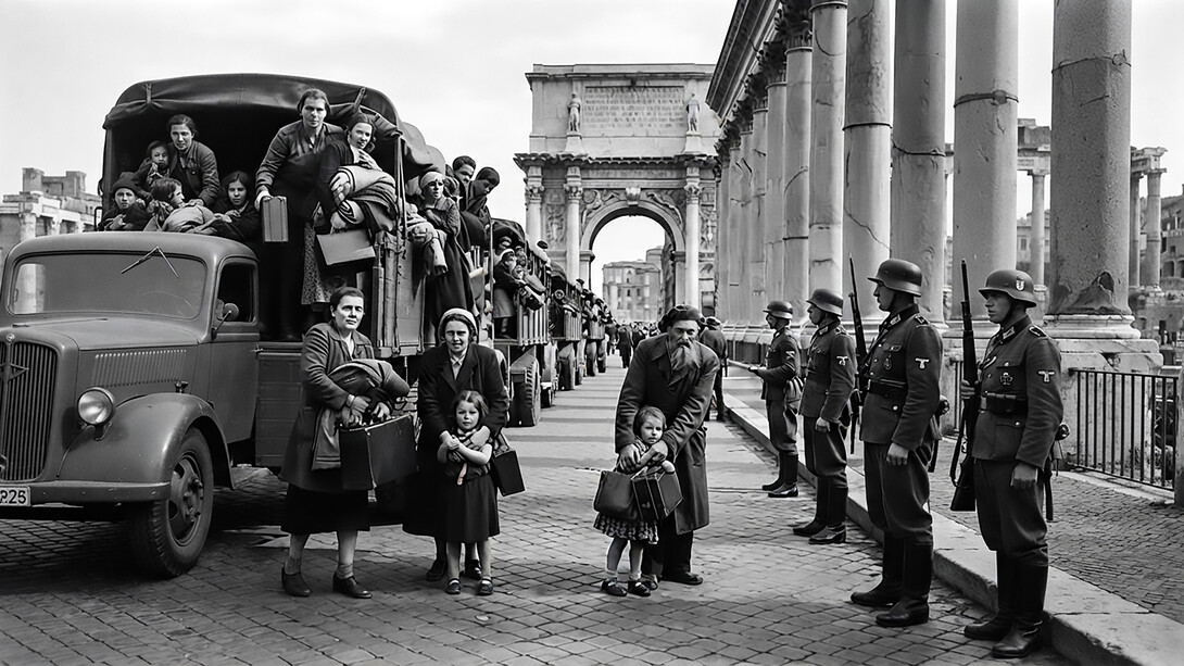 Black Shabbat" (also known as "Black Saturday") refers to the brutal Nazi Gestapo raid carried out on the ancient Jewish Ghetto of Rome on October 16, 1943
