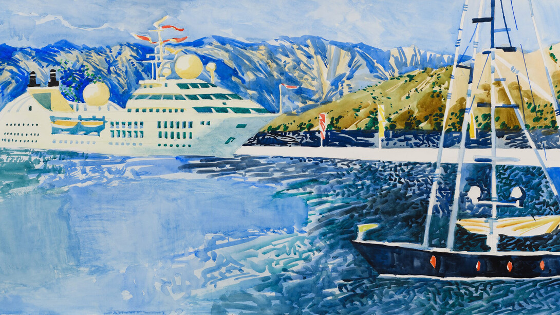 Tsvetkov Dmitriy, #9 from the series "Ships" (detail), 2016. Courtesy of Ruarts Gallery 