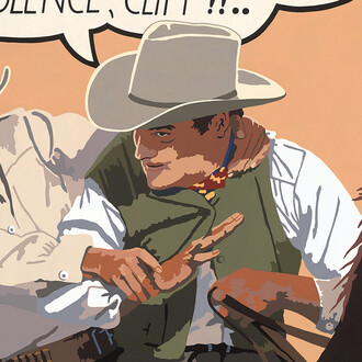 Billy Schenck, Gratuitous violence (detail). Courtesy of JoAnne Artman Gallery