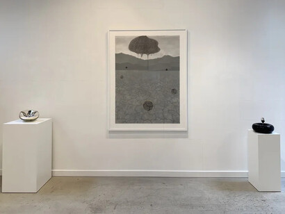 Arminée Chahbazian and Minami Oya, Mirrored dreams, exhibition view. Courtesy of the Tint Gallery
