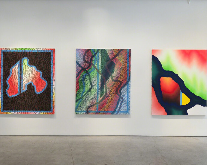 Watermelons, Exhibition view. Courtesy of Joshua Liner Gallery