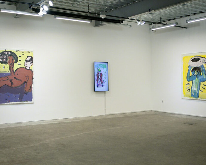 Kate Groobey, Exhibition view. Courtesy of Ever Gold