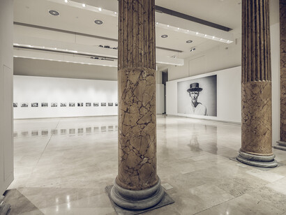 Ruediger Glatz. Reflecting Pasolini, exhibition view. Courtesy of Palazzo delle Esposizioni 