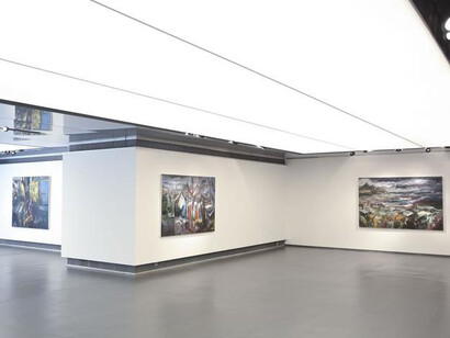 Fathallah Zamroud, Exhibition view. Courtesy of Ayyam Gallery
