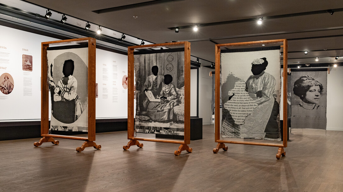Michaëlle Sergile, To all the unnamed women, exhibition view. Courtesy of McCord Stewart Museum
