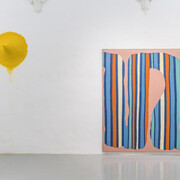 Daniel Buren & Anish Kapoor. Courtesy of Galleria Continua